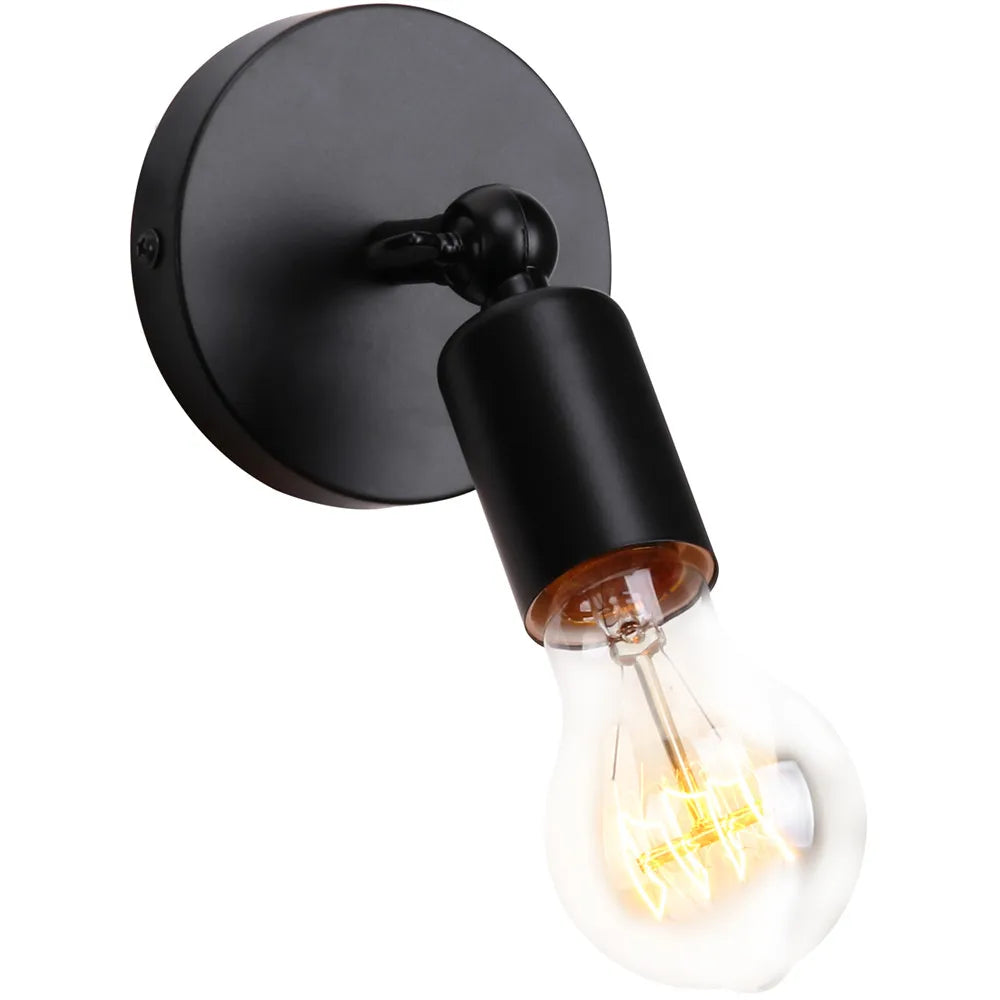 IndustrialGlow - Adjustable Retro Wall Lighting Bowlift