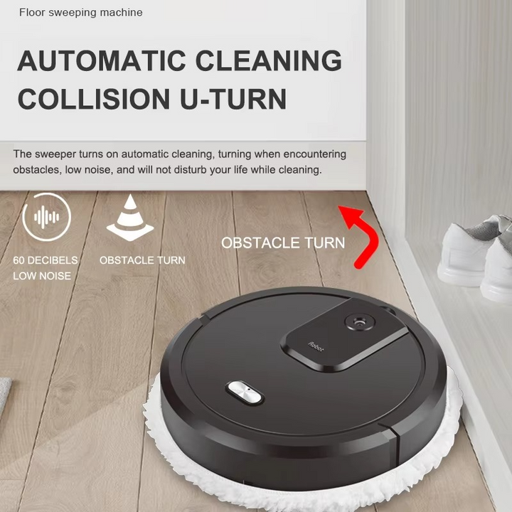 BowLift | Smart Robot Vacuum Cleaner with Dry and Wet Mopping and Humidifying Spray