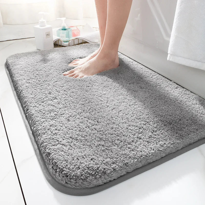 SoftStep Luxe Bath Mat – Extra Thick Microfiber Mat with Non-Slip and High Absorption | Bowlift