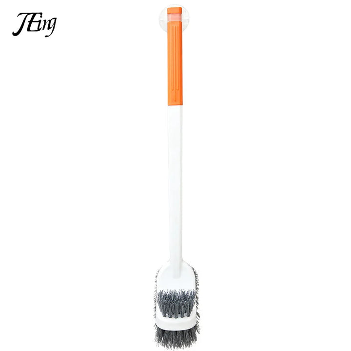 BowLift | CleanTwin WC Brush | Double-Sided Toilet Brush with Long Handle | Deep Cleaning & Hygienic | Space-Saving Hangable