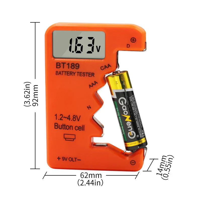 Power Scan LCD Display Battery Tester | Bowlift