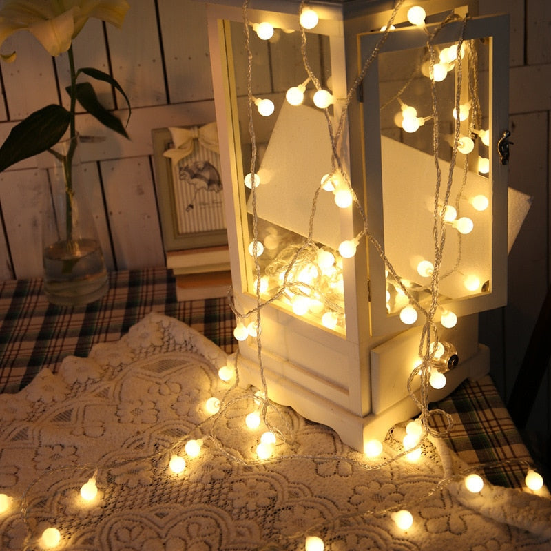 BowLift | LED Fairy Bubble String Lights Festive Lights