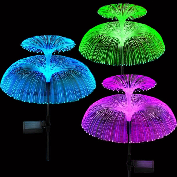 Solar-Powered Floating Jellyfish Garden Lights | Bowlift