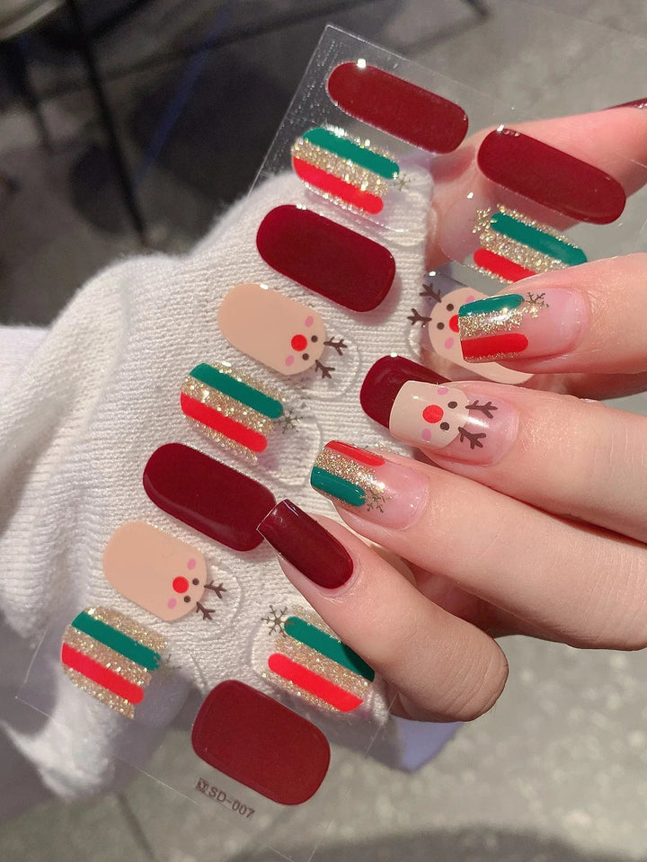 BowLift | GlitzNail – Festive Christmas Nails Quick, Complete Without Salon