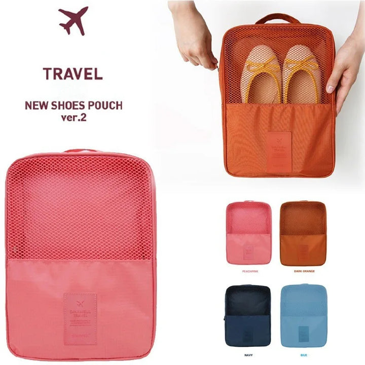 BowLift | Packoro Shoe Organizer | For 3–4 pairs | Water-repellent & Compact | Travel & Everyday