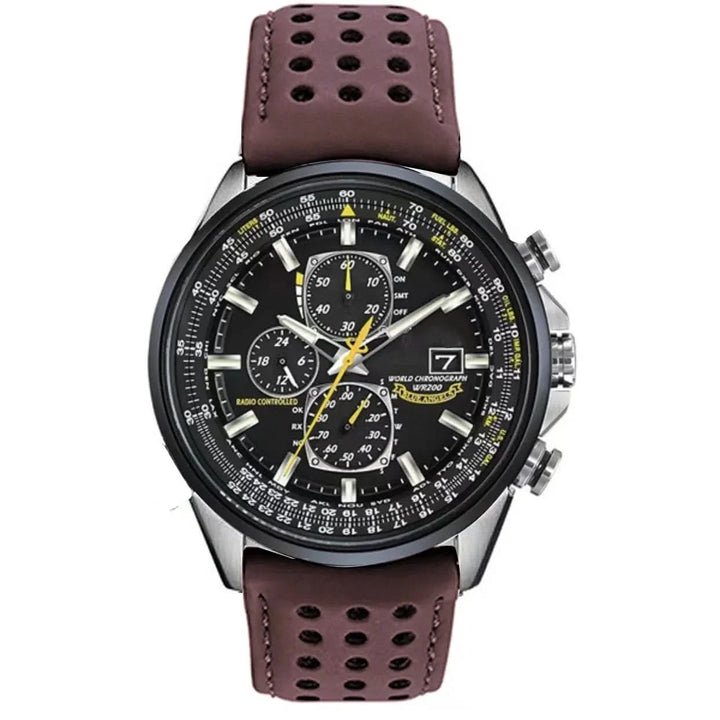 BowLift | Men’s Stainless Steel Chronograph Watch with Calendar