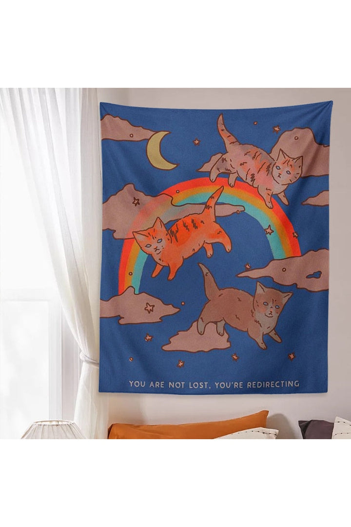 Cat Dreamy Wall Carpet | Bowlift