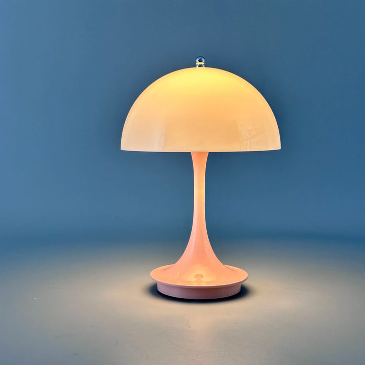 Mushroom 3-Colors-Dimmable Rechargeable LED-Table Lamps Bowlift