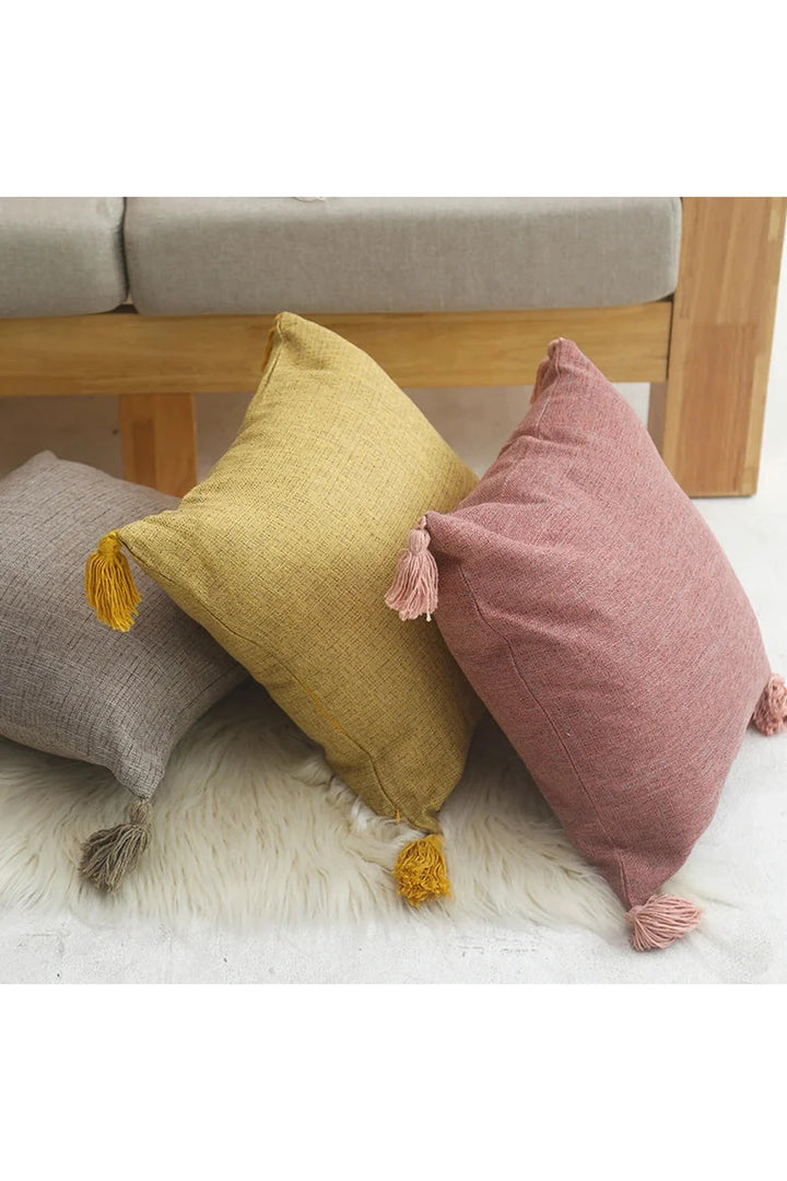 Lino Throw Pillow Cover | Bowlift