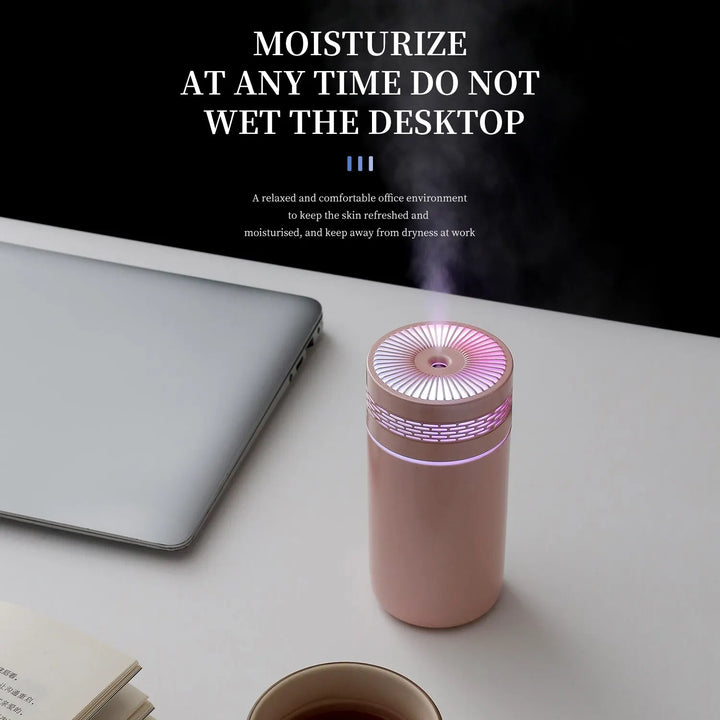 BowLift | 250ML Portable Car Humidifier - USB LED Essential Oil Diffuser