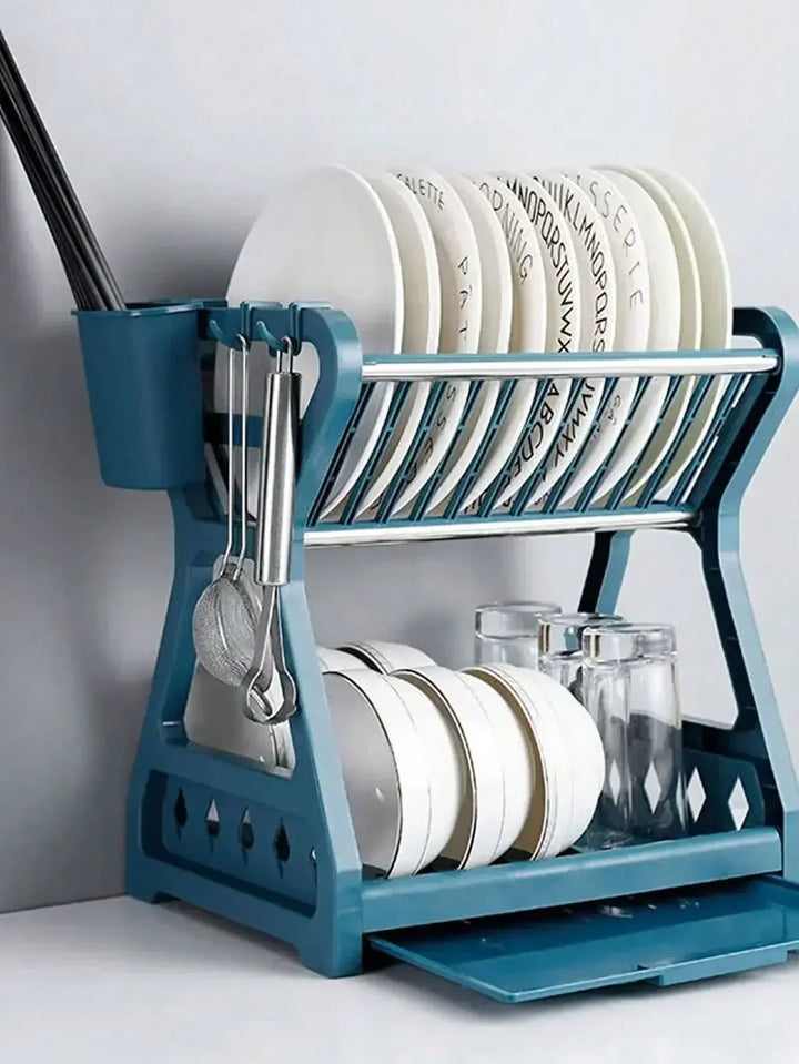 Foldable dish organizer – Practical draining rack for dishes, space-saving and easy to clean, perfect for modern kitchens and small spaces | Bowlift