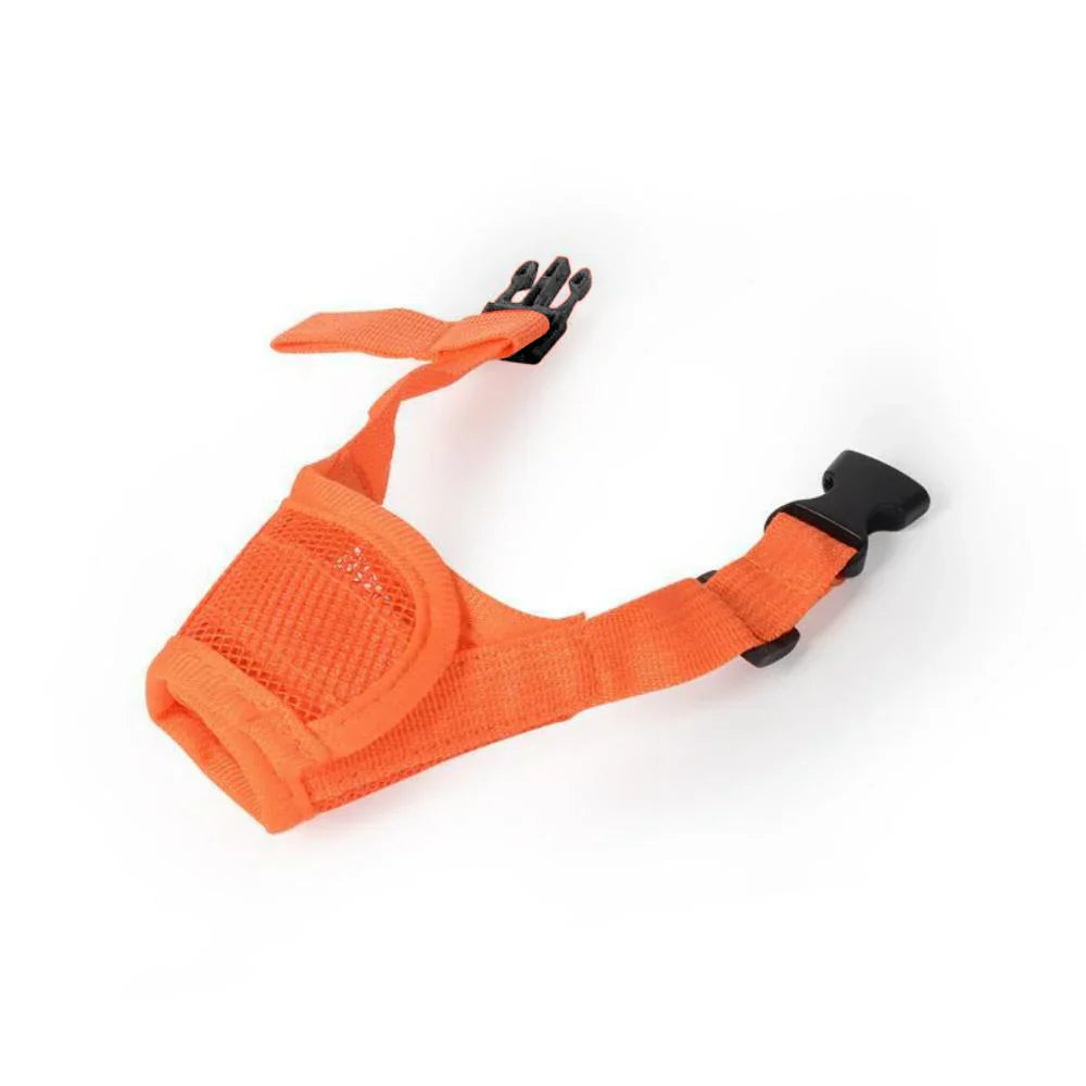 BowLift | BellStop+ | Breathable Dog Muzzle | Adjustable Nylon Muzzle | Anti-Bark & Anti-Bite Protection | S-XL Sizes