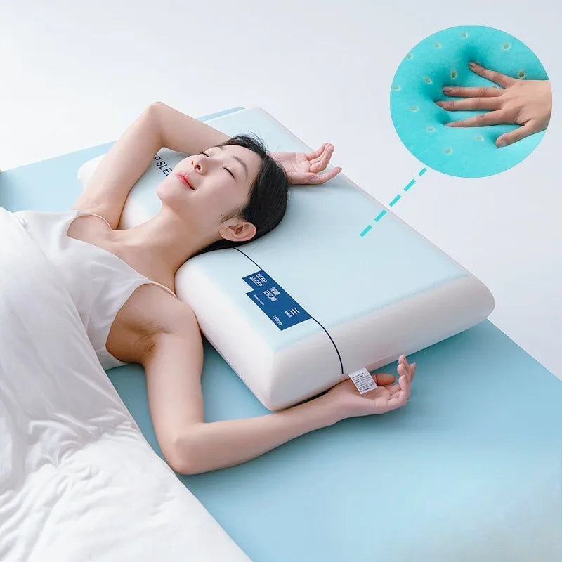 BowLift | Cooling Gel Memory Foam Neck Support Pillow