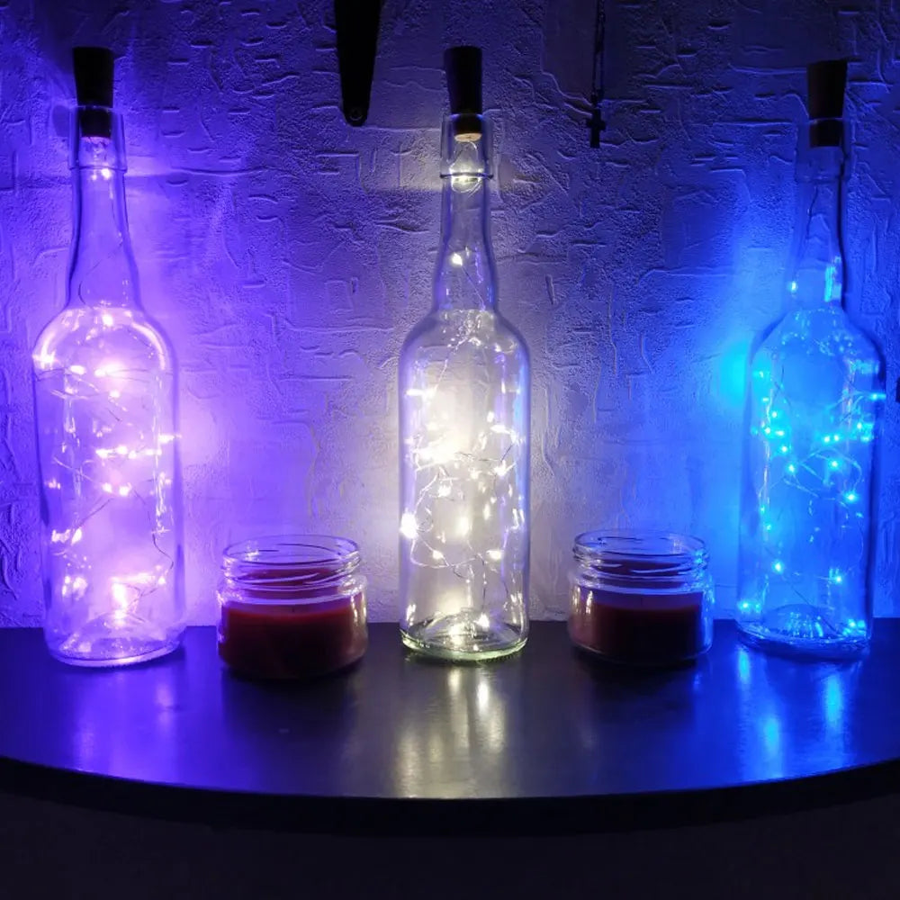 BowLift | LED fairy lights for bottles – decorative lights with wire for creative lighting and DIY projects