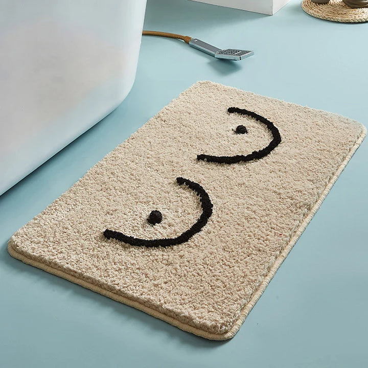 Get Naked Tufted Bath Mat | Bowlift
