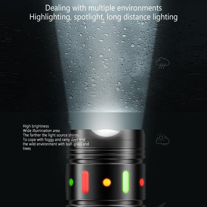 Bright Blast Long Range Outdoor Flashlight | Bowlift