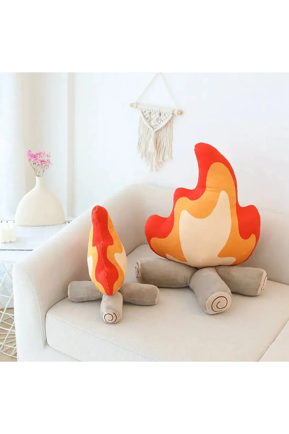 Campfire plush pillow | Bowlift