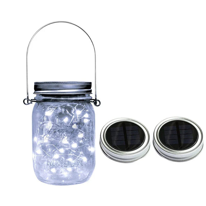 BowLift | LumiDeck Solar-Deck Light String | Waterproof & Light Controlled | For Glass Decor & Garden Lighting