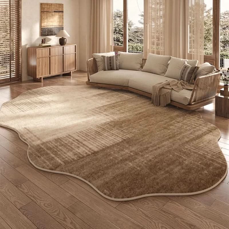 BowLift | Irregular Plush Washable Rug for Bedroom and Living Room