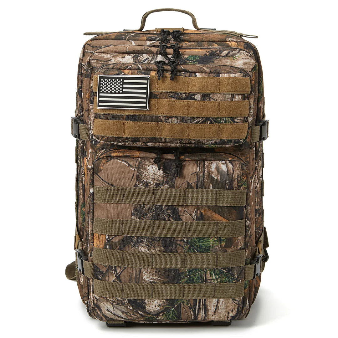 BowLift | TACTICO45 45 L Outdoor Rucksack | Molle-System | 3-Day Capacity | Robust & Multifunctional – Black/Khaki/Olive