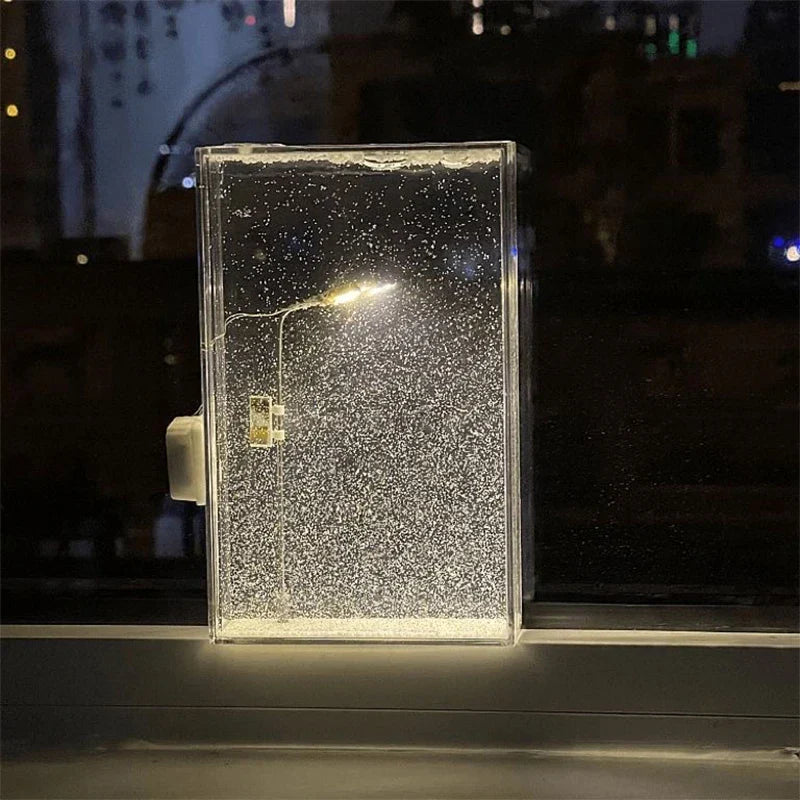LED Streetlamp Snowfall Effect Decor | Bowlift
