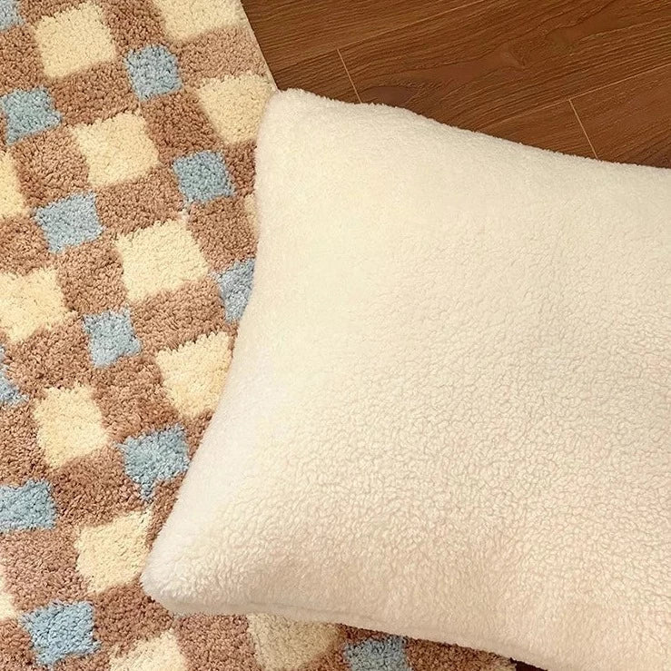 2-tone Grid Rug | Bowlift