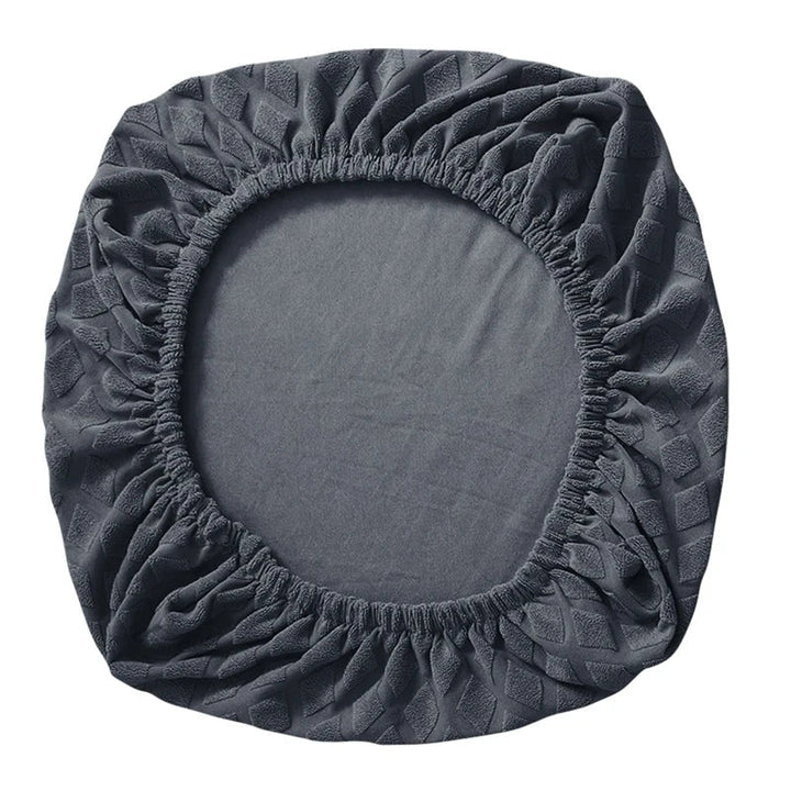 BowLift | Spandex elastic office chair cover Jacquard seat covers pineapple mesh fleece protective cover elastic computer seat protector