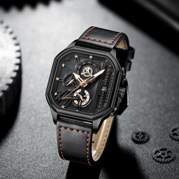 BowLift | Wavefront Timely Square Waterproof Watch