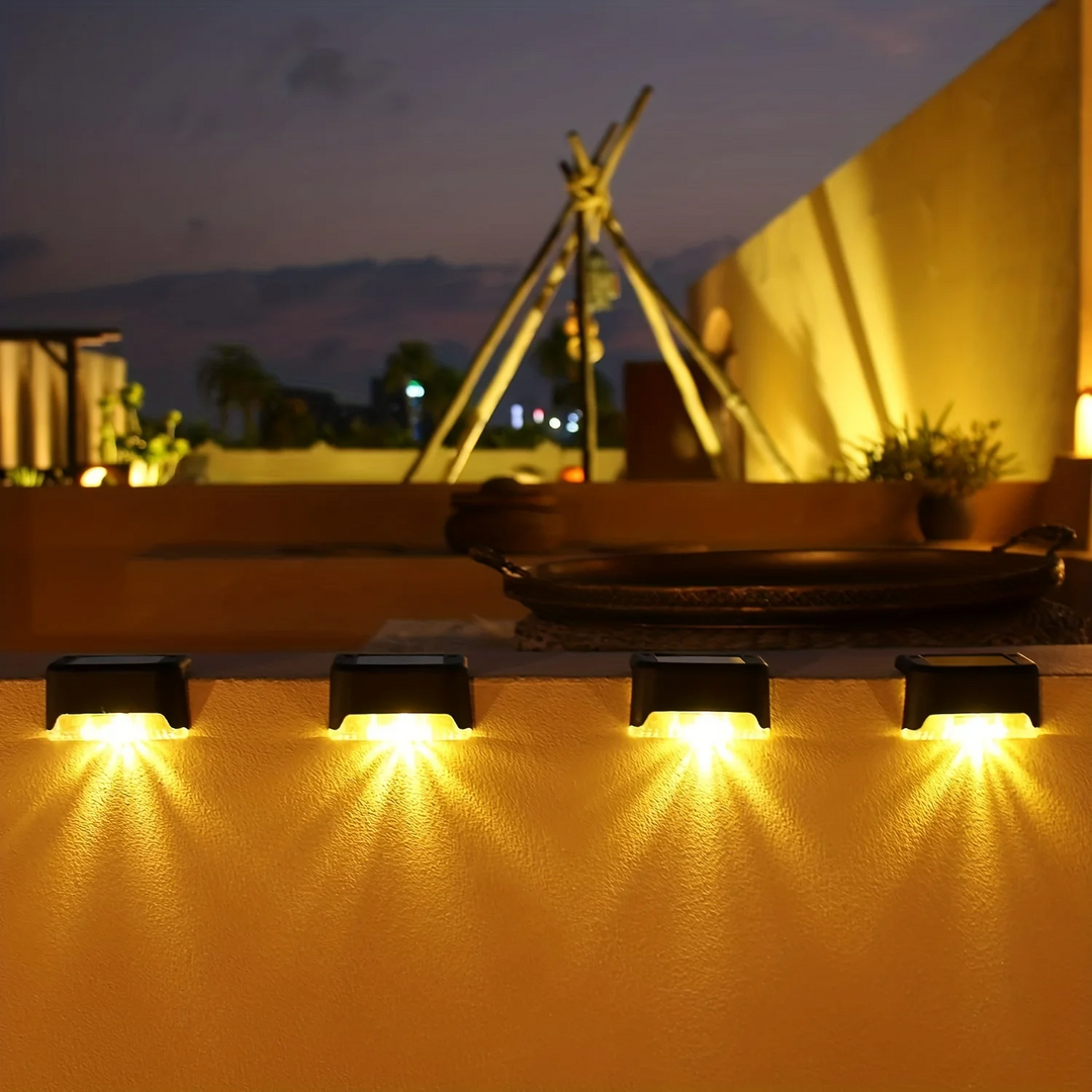 BowLift | Outdoor Solar Fence Lights LED Wall Mounted