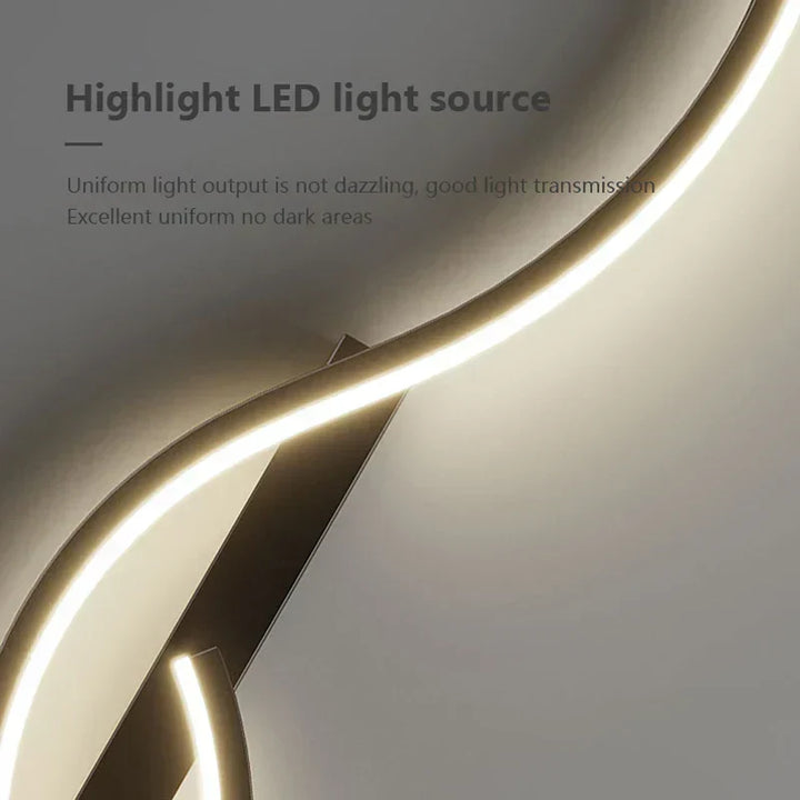 BowLift | LED Lounge Wall Lights – Dimmable Silicone Wall Lamp for Bedroom, Living Room, and Corridor, Modern Home Lighting Solution