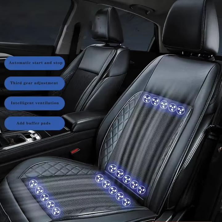 BowLift | Universal Car Seat Ventilation Cushion – Breathable Cooling Seat Cover for Summer Comfort