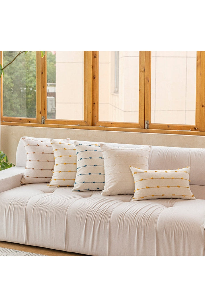Jacquard Cotton Cushion | Bowlift
