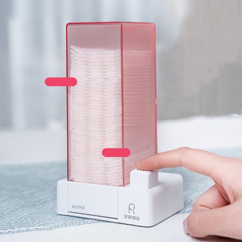 Makeup Cotton Pad Dispenser Box | Bowlift