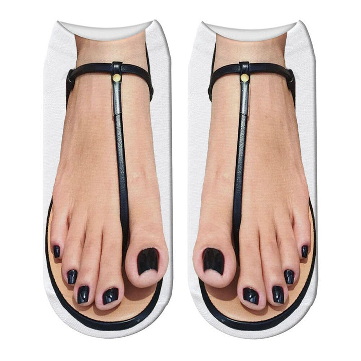 BowLift | 3D Printed Funny Creative Ankle Socks