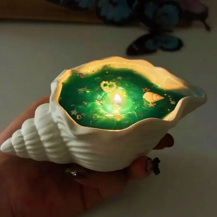 Handmade Sea Shell Starfish Aromatherapy Candle | Bowlift