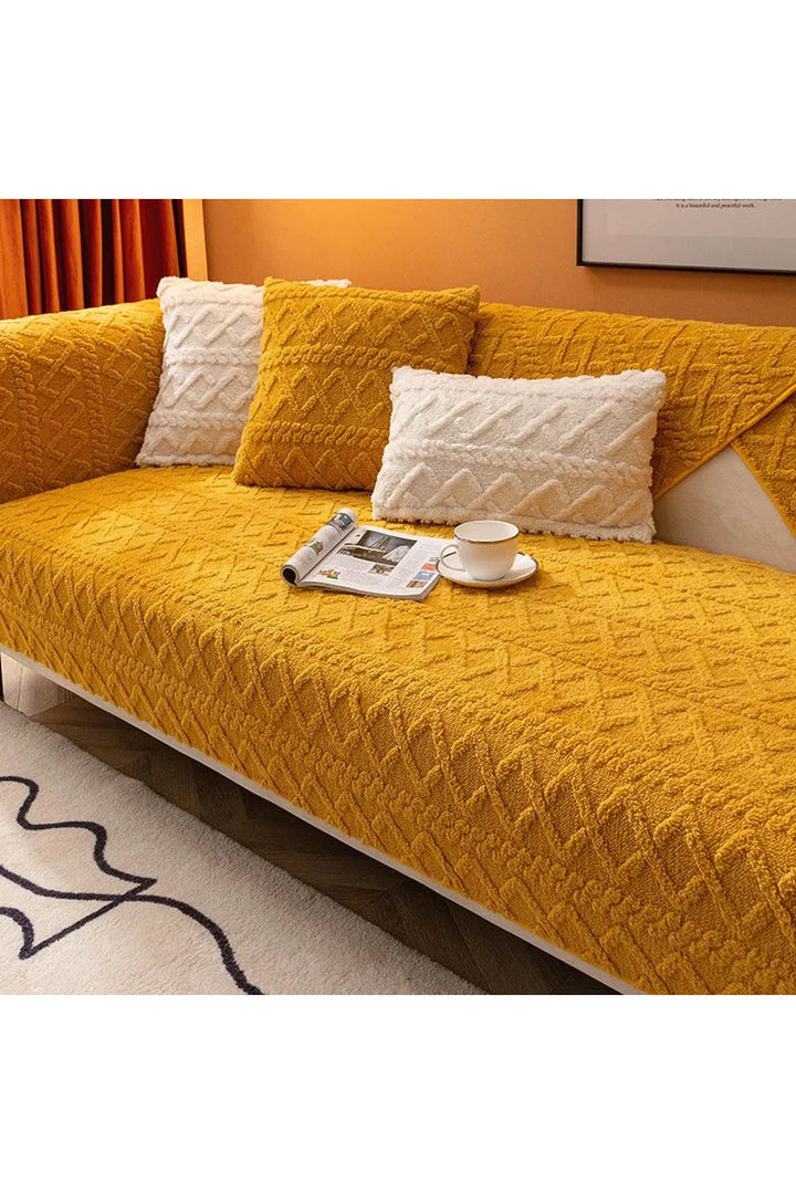 Plush living room blanket | Bowlift