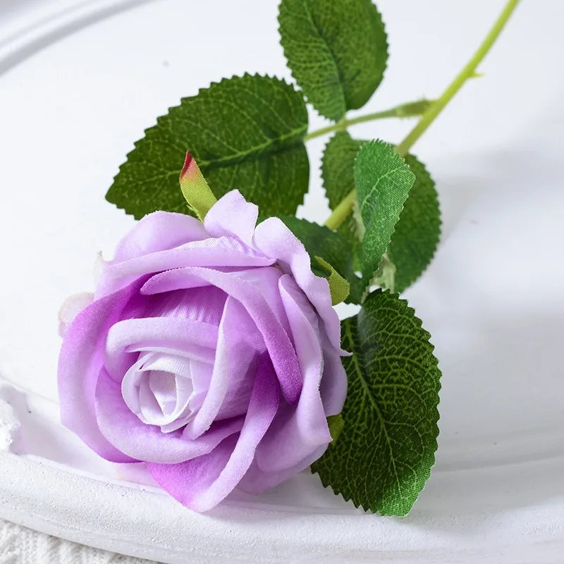 BowLift | 20 pieces Realistic Velvet Silk Rose Bouquet