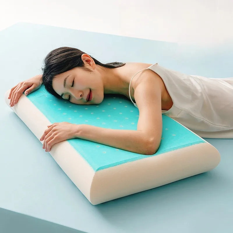 BowLift | Cooling Gel Memory Foam Neck Support Pillow