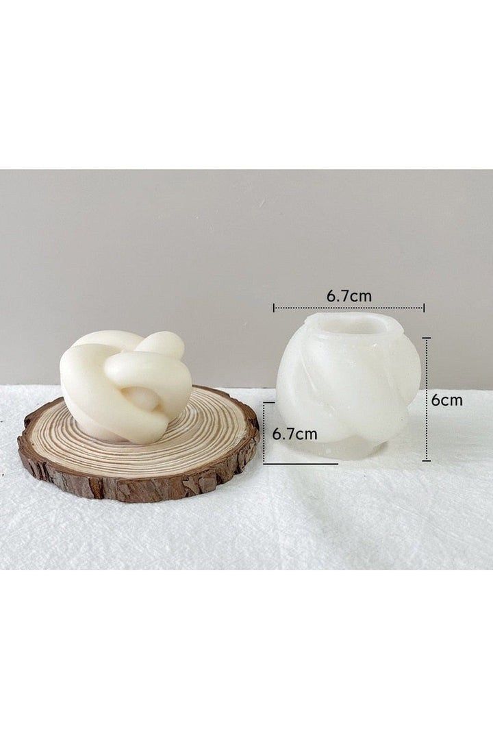 Cross knot soap mold | Bowlift