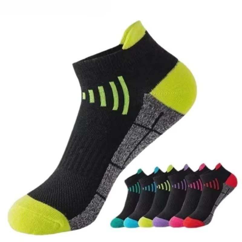 BowLift | 6 Pairs Low Cut Breathable Sports Socks for Men and Women – Sweat Absorbing Odor Resistant Thin Running Socks for Gym and Everyday Wear