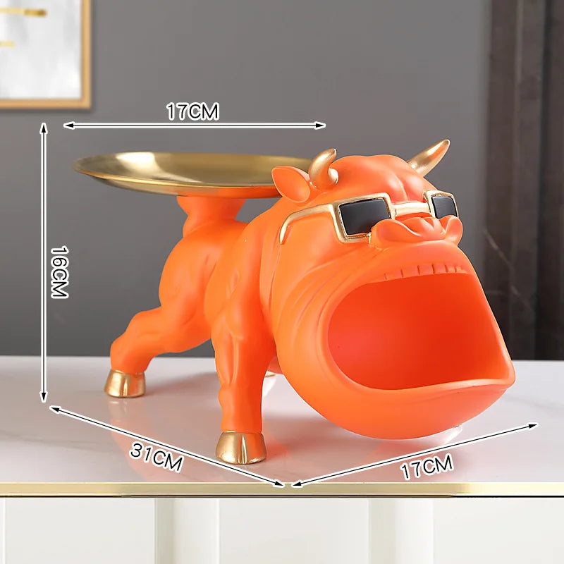 Fancy Bull Decorative Key Holder | Bowlift