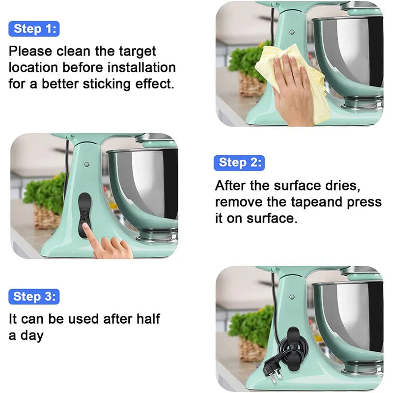 BowLift | 4Pcs Cable Organizer Cord Winder