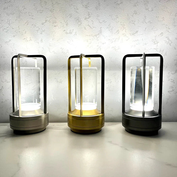 BowLift | Rechargeable Wireless LuxeGlow Table Lamp - Elegant Wireless Lamp for Every Mood