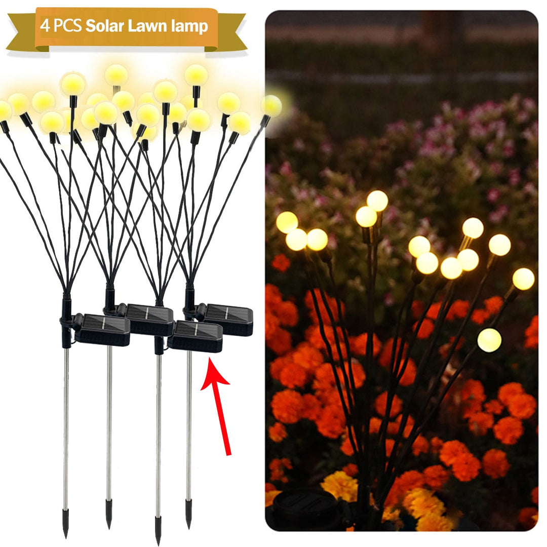Firefly Garden Solar LED Outdoor Lights | Bowlift