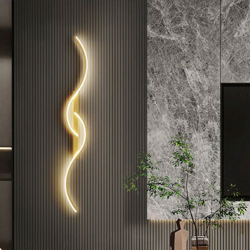 BowLift | GlowCraft – Contemporary LED Wall Light with Artistic Design