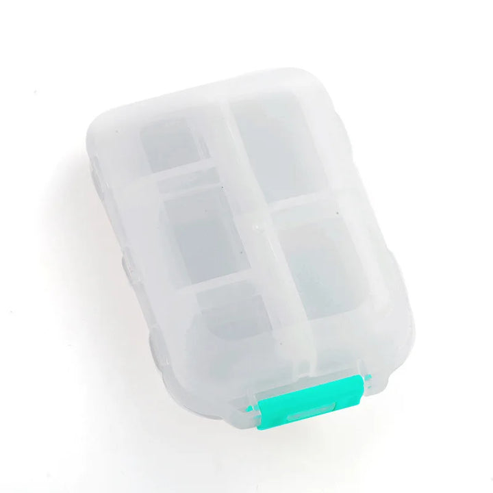 BowLift | MediPocket Travel Pill Case | Moisture-Proof & Compact | 4–12 Compartments | For Vitamins & Medications on the Go