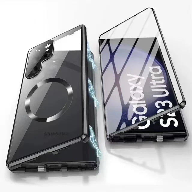 BowLift | Metal Aluminum Alloy 360 Case with Safety Closure for Samsung Galaxy S24-S23 Series
