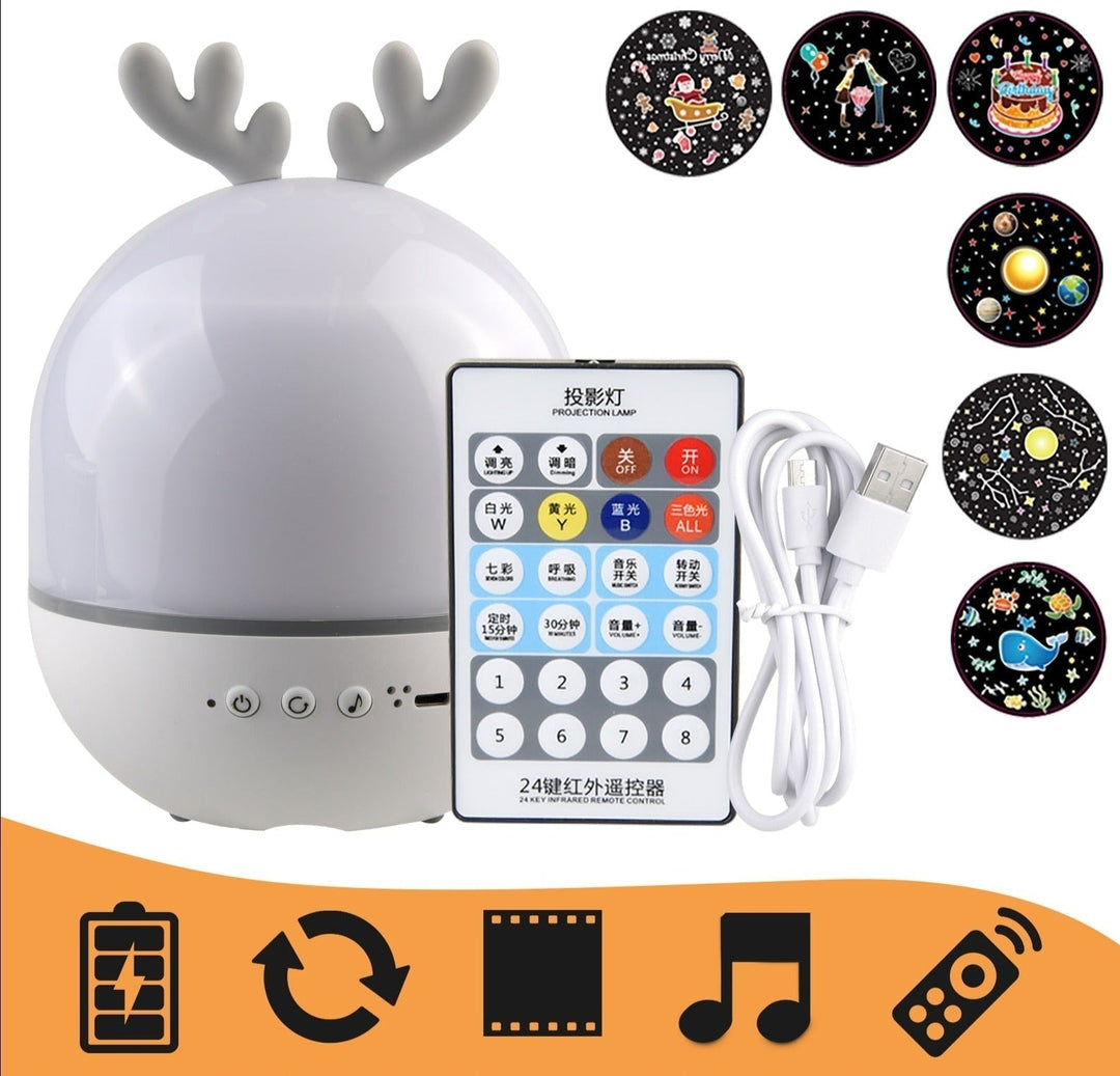 BowLift | Dream Star Projector - Magical Starry Sky for Sleep and Relaxation