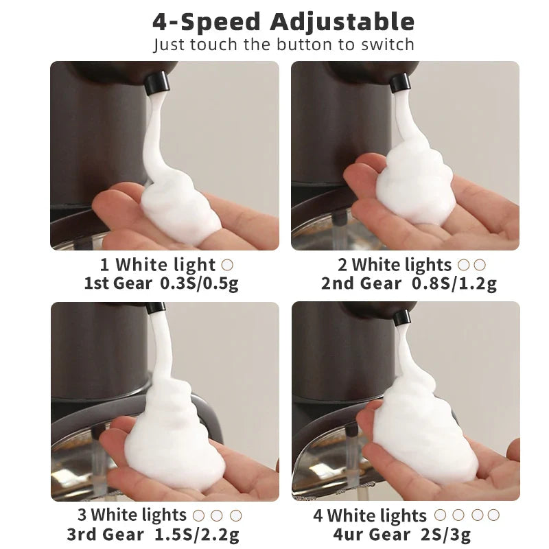 BowLift | Automatic Soap Dispenser Foamello | Wall Mounted | 500 ml | Rechargeable & Touchless | Sensor Activated Foam Function