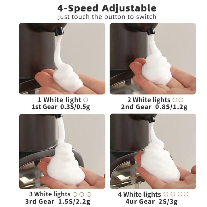 BowLift | Automatic Soap Dispenser Foamello | Wall Mounted | 500 ml | Rechargeable & Touchless | Sensor Activated Foam Function